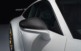 Porsche 911 GT3 2025 side mirror detail Porsche 911 GT3 2025 side mirror detail