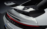 Porsche 911 GT3 2025 spoiler detail Porsche 911 GT3 2025 spoiler detail
