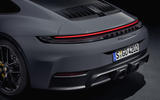 Porsche 911 GTS hybrid rear close