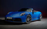 Porsche 911 T convertible front quarter