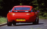 Porsche 928 rear quarter cornering Porsche 928 rear quarter cornering