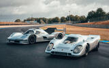 Porsche 963 RSP with 917 Le Mans front quarter static Porsche 963 RSP with 917 Le Mans front quarter static