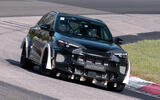 Porsche B SUV mule 0