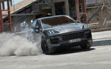 porsche cayenne 2023 01 cornering front