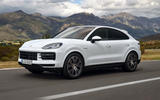 Porsche Cayenne coupe front three quarter Porsche Cayenne coupe front three quarter