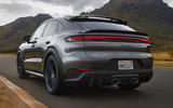 Porsche Cayenne coupe rear three quarter
