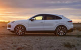 Porsche Cayenne coupe side Porsche Cayenne coupe side