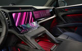 Porsche Cayenne EV interior central screen Porsche Cayenne EV interior central screen