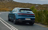 Porsche Cayenne rear three quarter Porsche Cayenne rear three quarter