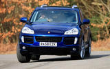 Porsche Cayenne S front cornering Porsche Cayenne S front cornering