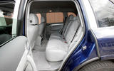 Porsche Cayenne S rear seats Porsche Cayenne S rear seats