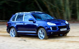 Porsche Cayenne S side off road Porsche Cayenne S side off road