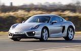 Porsche Cayman S 2014 side left