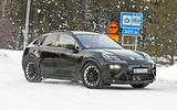porsche macan ev spies