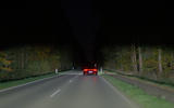 Porsche new light technology country road