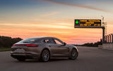 2017 Porsche Panamera Turbo S E-Hybrid side and back
