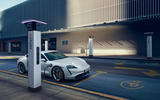2020 Porsche Taycan reveal images - charging