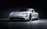 2020 Porsche Taycan reveal images - static front