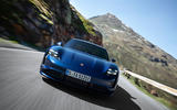 2020 Porsche Taycan reveal images - driving front