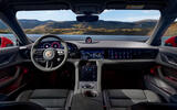 Porsche Taycan GTS dashboard