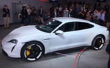 Porsche Taycan 2020 official reveal - side