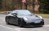 Porsche 911 GT3 spy shots