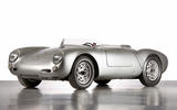 Porsche 550 SPYDER front three quarter Porsche 550 SPYDER front three quarter