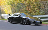 Porsche 911 GT3 facelift spy shots
