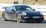 Porsche 911 GT3 facelift spy shots