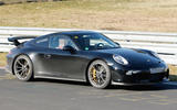 Porsche 911 GT3 facelift spy shots