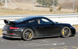Porsche 911 GT3 facelift spy shots