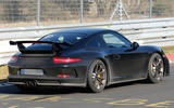 Porsche 911 GT3 facelift spy shots