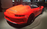 Porsche 911 Speedster 2019 - New York motor show - rear