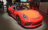 Porsche 911 Speedster 2019 - New York motor show - front