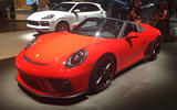 Porsche 911 Speedster 2019 - New York motor show - lead