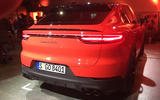 Porsche Cayenne Coupe 2019 reveal event - rear