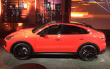 Porsche Cayenne Coupe 2019 reveal event - side