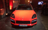Porsche Cayenne Coupe 2019 reveal event - nose