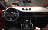 Porsche Cayenne Coupe 2019 reveal event - dashboard