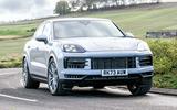 Porsche Cayenne front three quarter Porsche Cayenne front three quarter