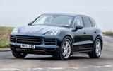 Porsche Cayenne S front three quarter Porsche Cayenne S front three quarter