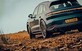 Porsche Cayenne S rear drift