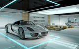 Porsche in a CGI garage Porsche in a CGI garage