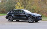 Porsche Macan facelift side front