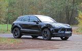 Porsche Macan facelift front side