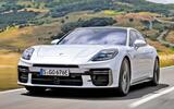 Porsche panamera front three quarter