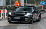 Porsche Panamera Turbo GT test mule front