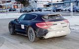 Porsche Taycan Cross Turismo side rear