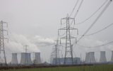 National grid power lines