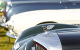 The nose of a classic Bentley Continental